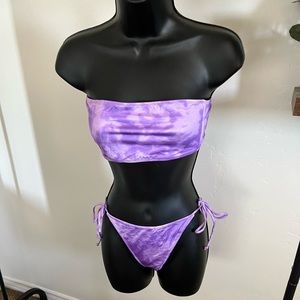 Kendall and Kylie purple swim suit